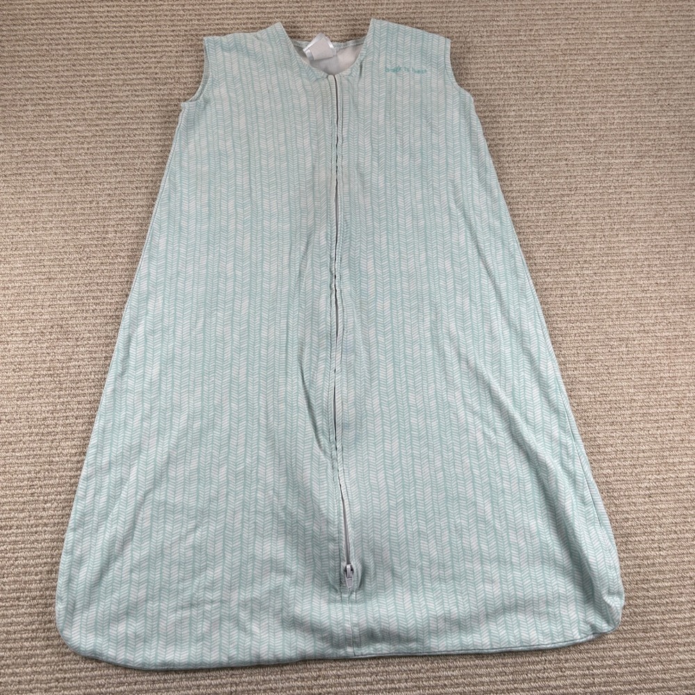 Halo SleepSack Wearable Blanket Kids Size Large 12-18 Months Green 100% Cotton